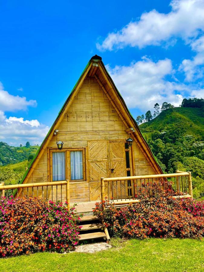 Glamping La Herradura Santa Rosa de Cabal Exterior foto