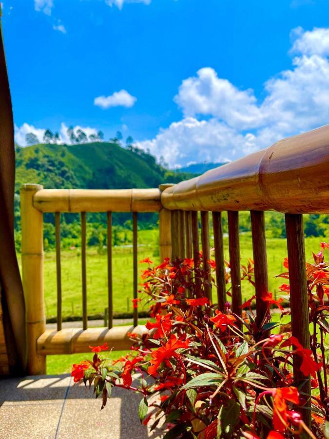Glamping La Herradura Santa Rosa de Cabal Exterior foto