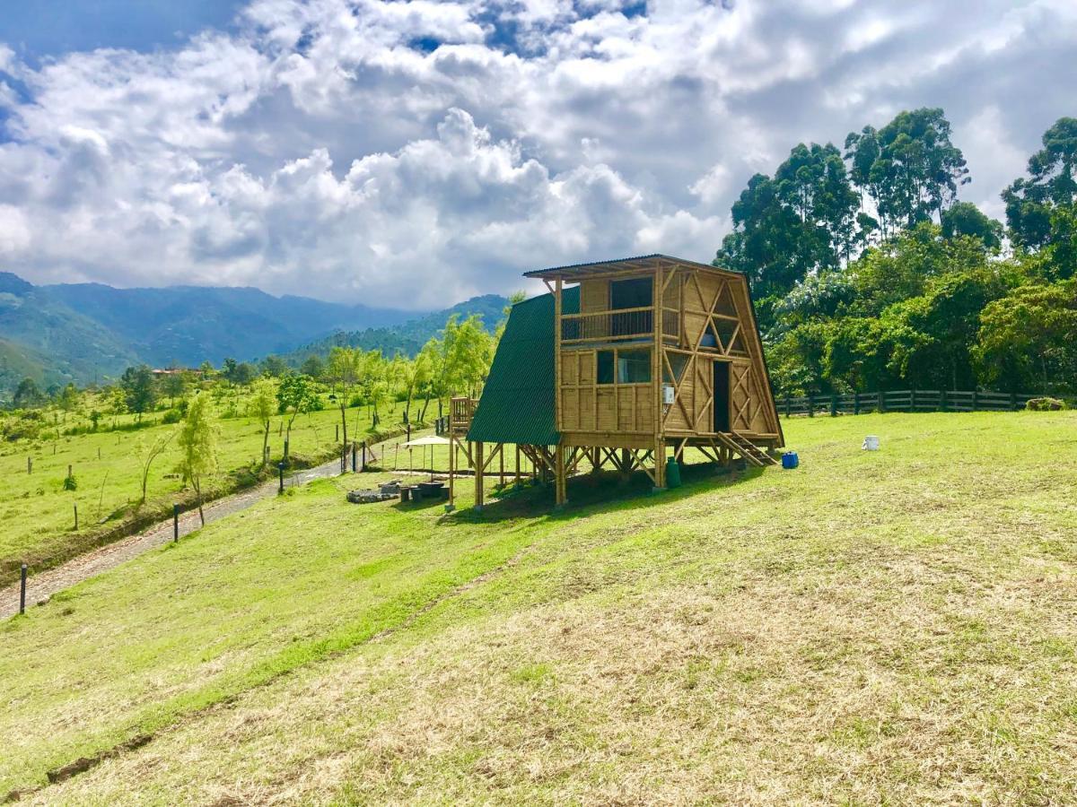Glamping La Herradura Santa Rosa de Cabal Exterior foto